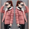 New Down Cotton Jacket Winter Coat Women's Clothing Loose Thick