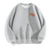 Women's Long-sleeved Solid Color Rainbow Printing Sweater