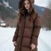Short Hooded Double Zipper 90 White Duck Down Lightweight Down Warm Jacket