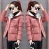 New Down Cotton Jacket Winter Coat Women's Clothing Loose Thick