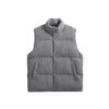 Coarse Pit Sweater Knitted Down Vest 90 White Duck Vest Coat