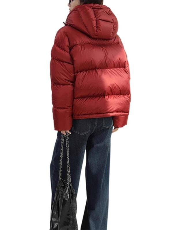 EHigh-grade Loose Hooded Thermal Jacket